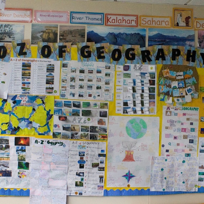 Highdown School & Sixth Form Centre - Geography Poster Displays